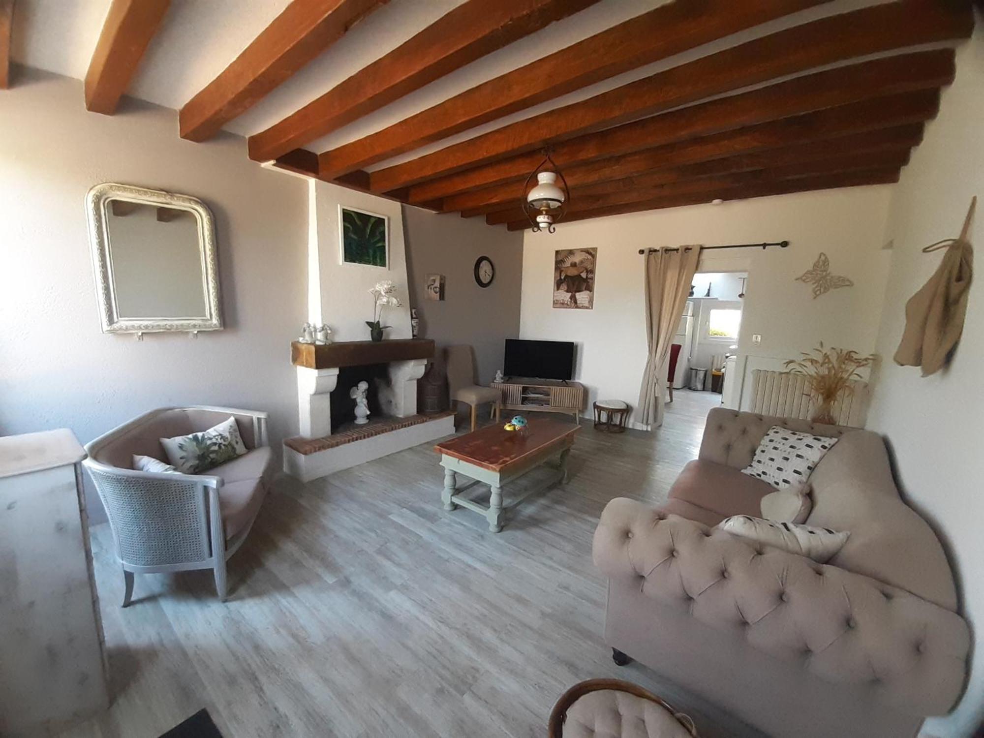 Maison A La Campagne - Piscine Beaulieu-sur-Layon Chambre photo